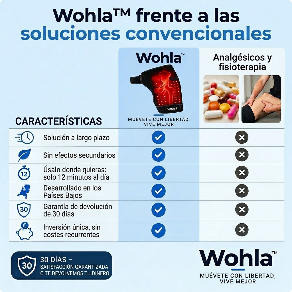 Wohla – Cinturón terapéutico 4 en 1 para cadera