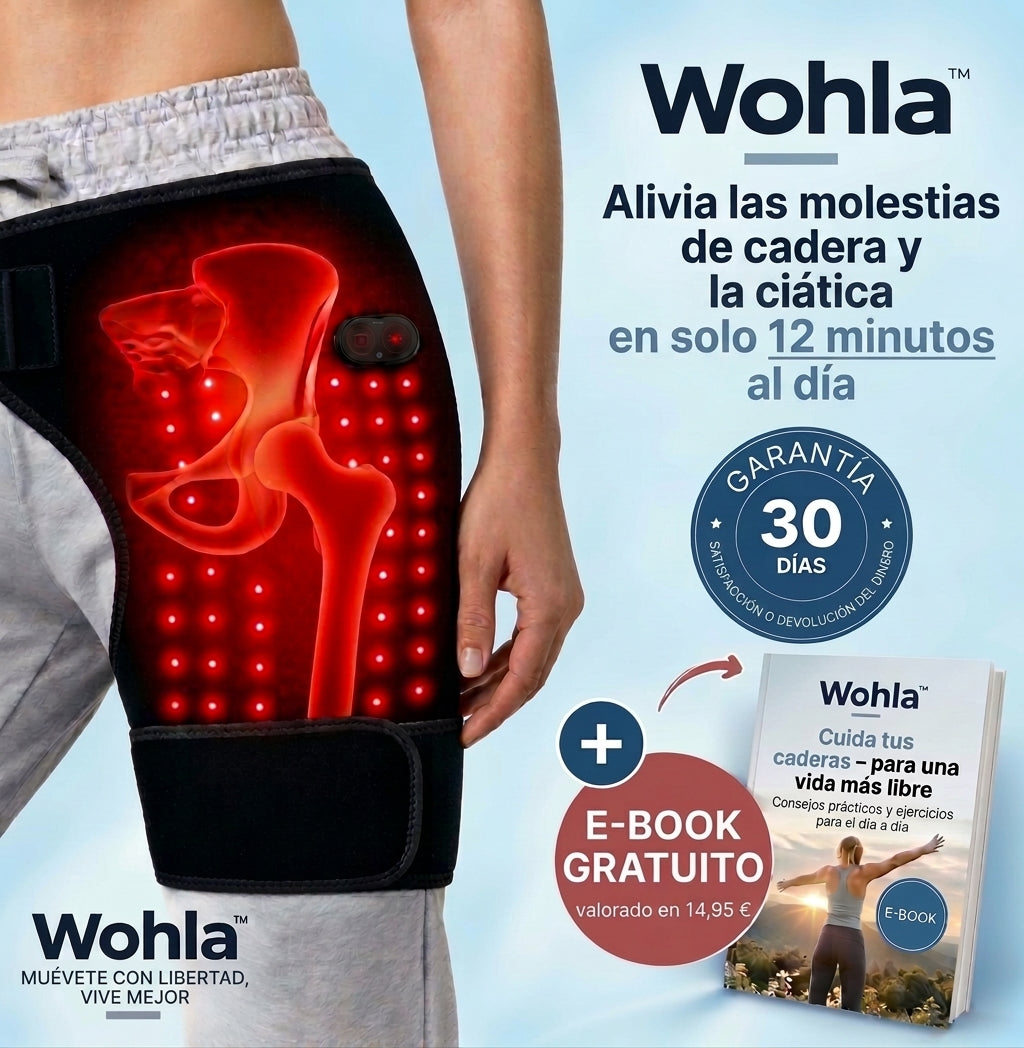 Wohla – Cinturón terapéutico 4 en 1 para cadera